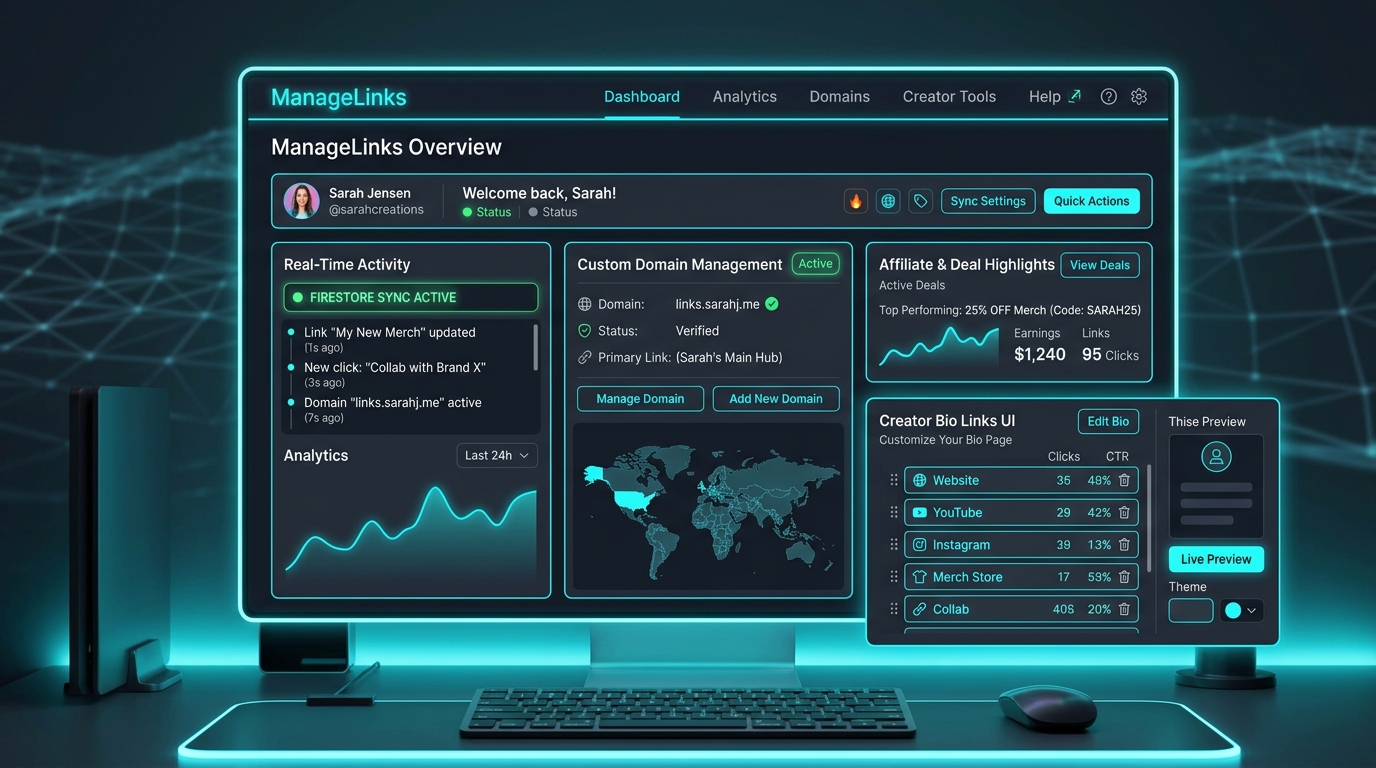 ManageLinks Key Features Overview